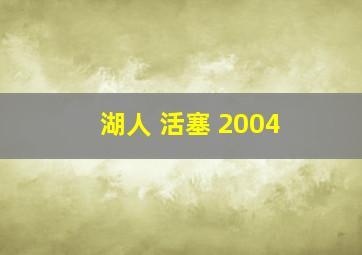 湖人 活塞 2004